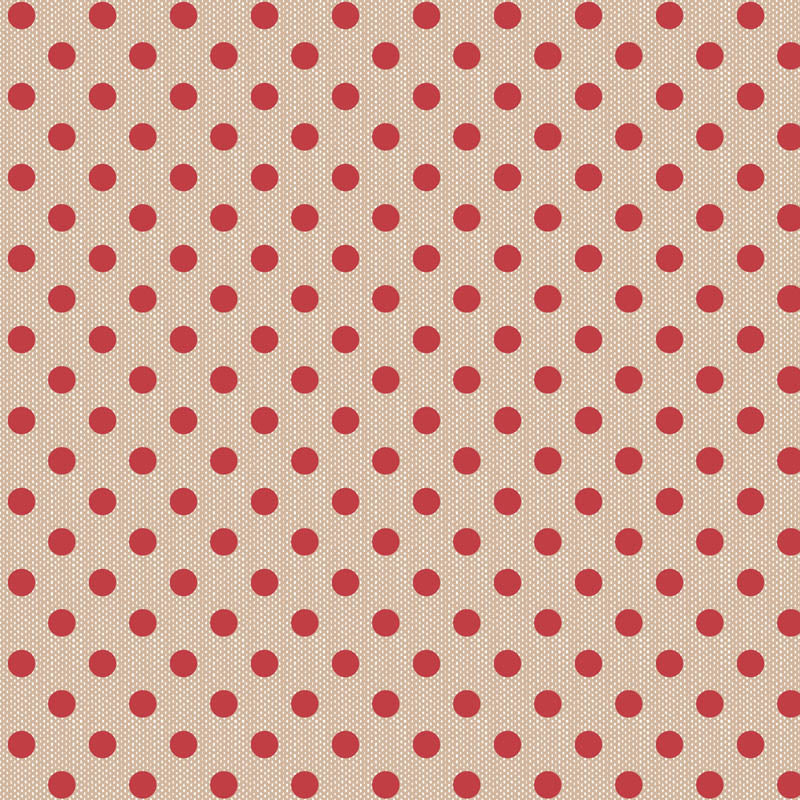 Tilda Creating Memories Polkadot Red