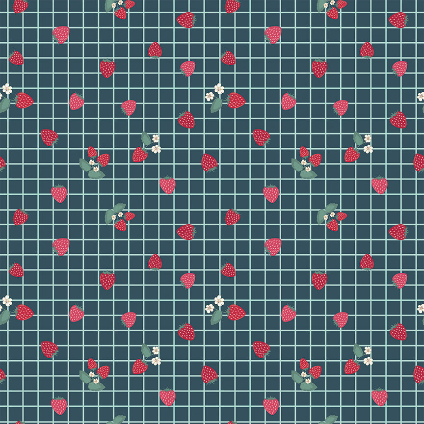 Berry Market Gingham Berries Stargazer