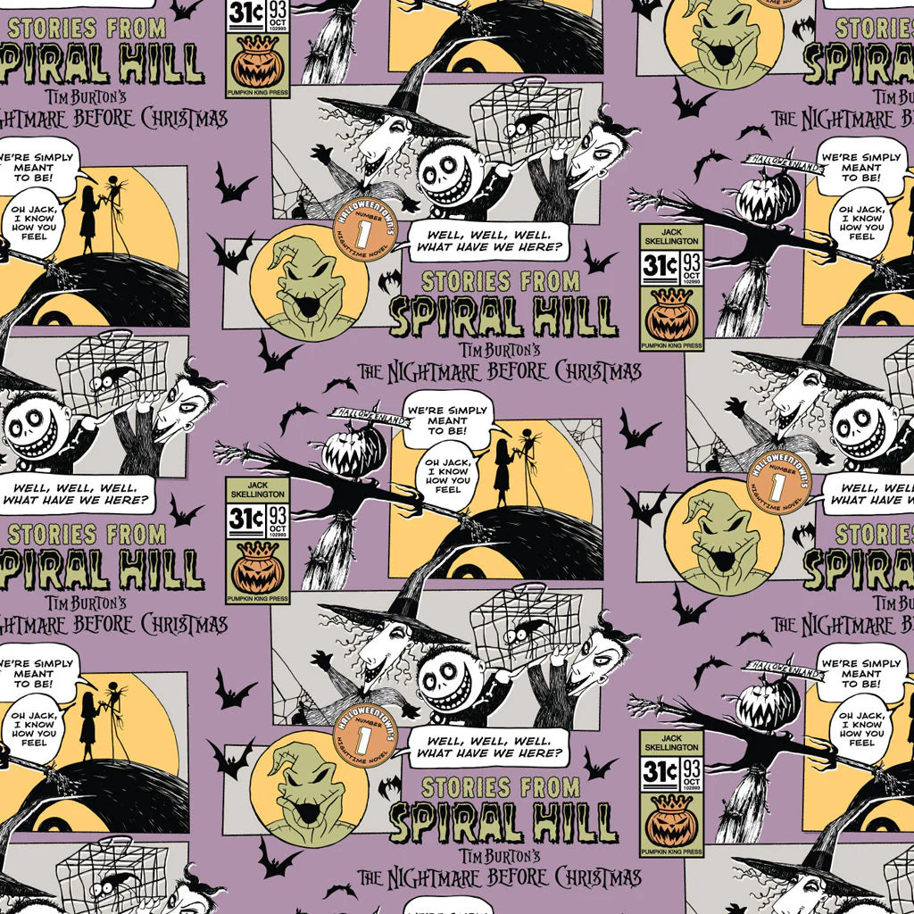 Nightmare Xmas Comic Strip Pur
