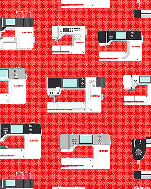 Sewing Room Bernina Red Machines