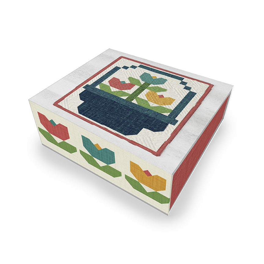 Tabletop Banner Brimming Basket