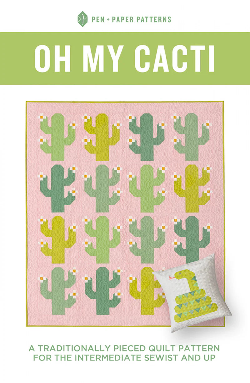 Oh My Cacti Quilt