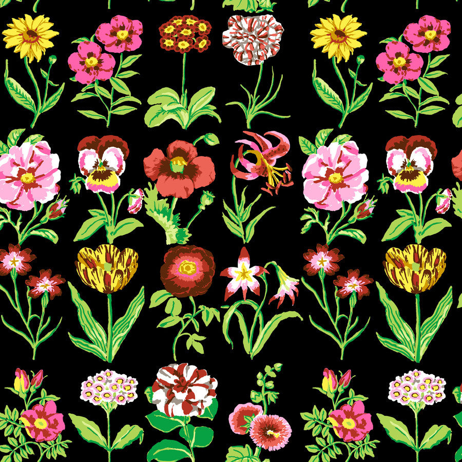 Flower Studies Black Kaffe