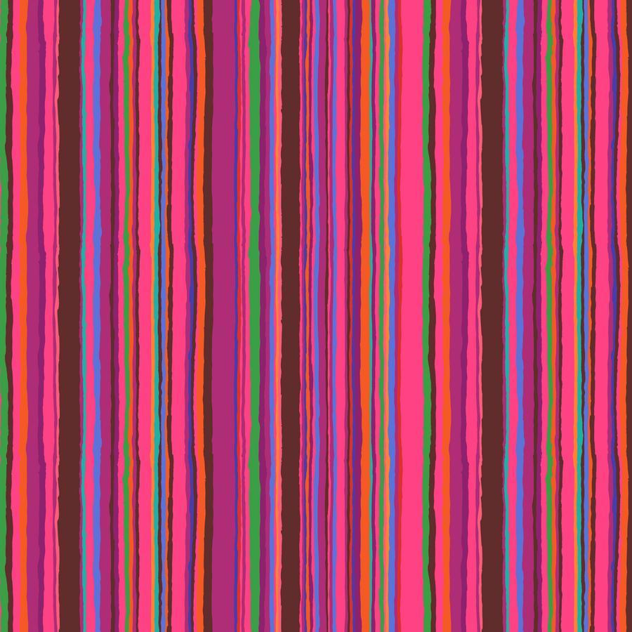 Kaffe Echo Stripe Red