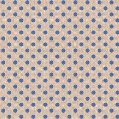 Tilda Creating Memories Woven Polkadot Blue