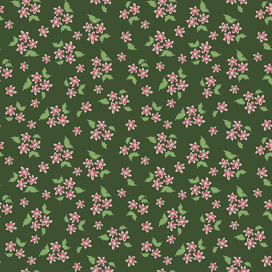 Mistletoe & Holly Floral Forest
