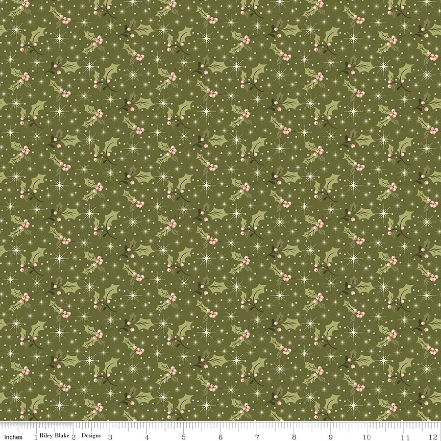 Glisten Holly Green