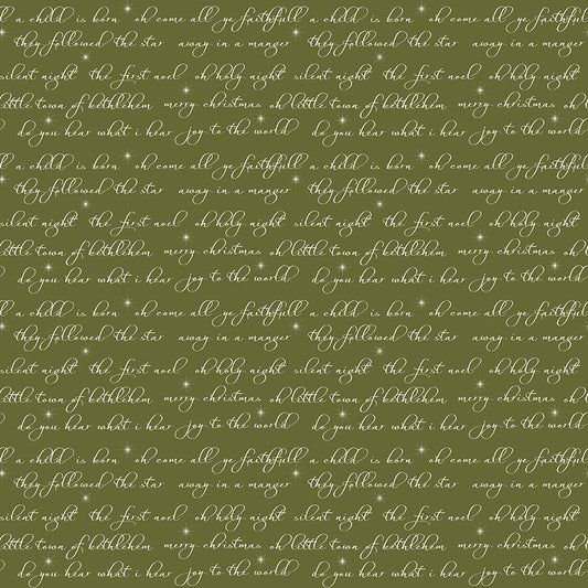 Glisten Text Green