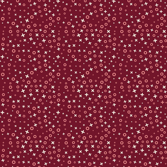 Love You Always XOs Burgundy
