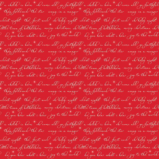 Glisten Text Red