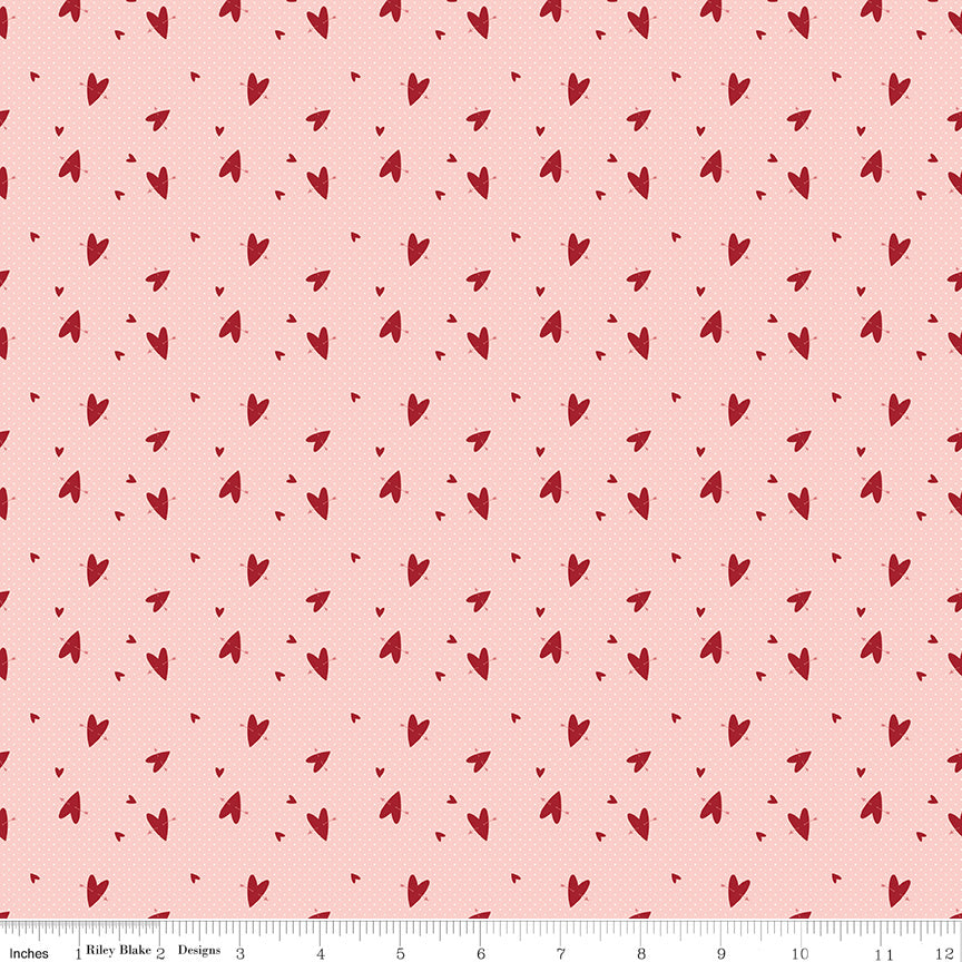 Love You Always Hearts Pink
