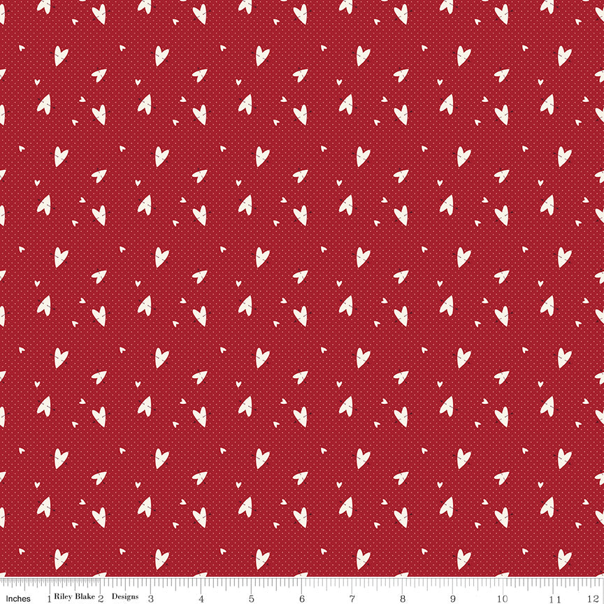 Love You Always Hearts Red