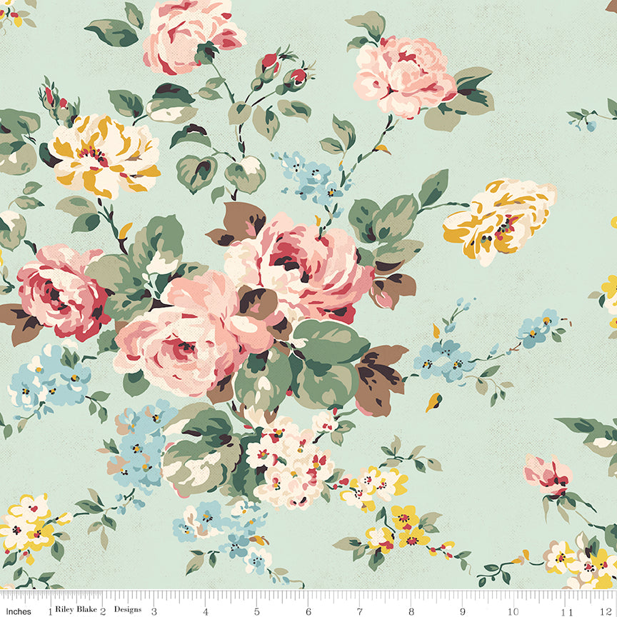Rose & Violet's Bouquet Main Mint