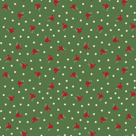 Mistletoe & Holly Scattered Bells Clover
