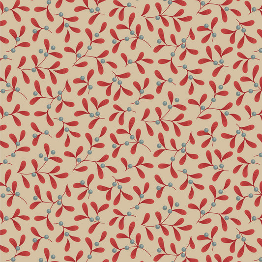 Tilda Merry Little Christmas Mistletoe Red