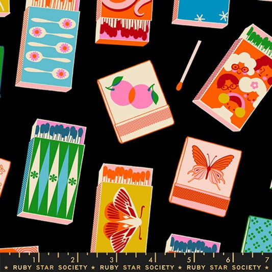 Trinketry Black Matchbook