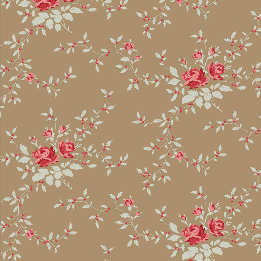 Tilda Merry Little Christmas Noel Taupe