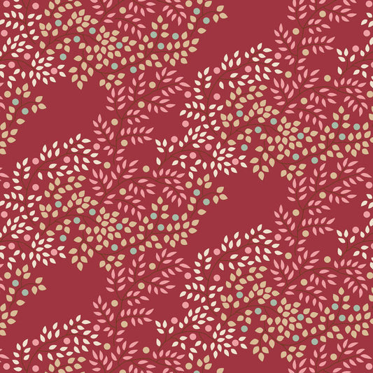 Tilda Creating Memories Berrytangle Burgundy