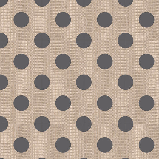 Tilda Chambray Dots Charcoal*