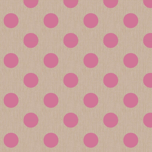 Tilda Chambray Dots Pink*