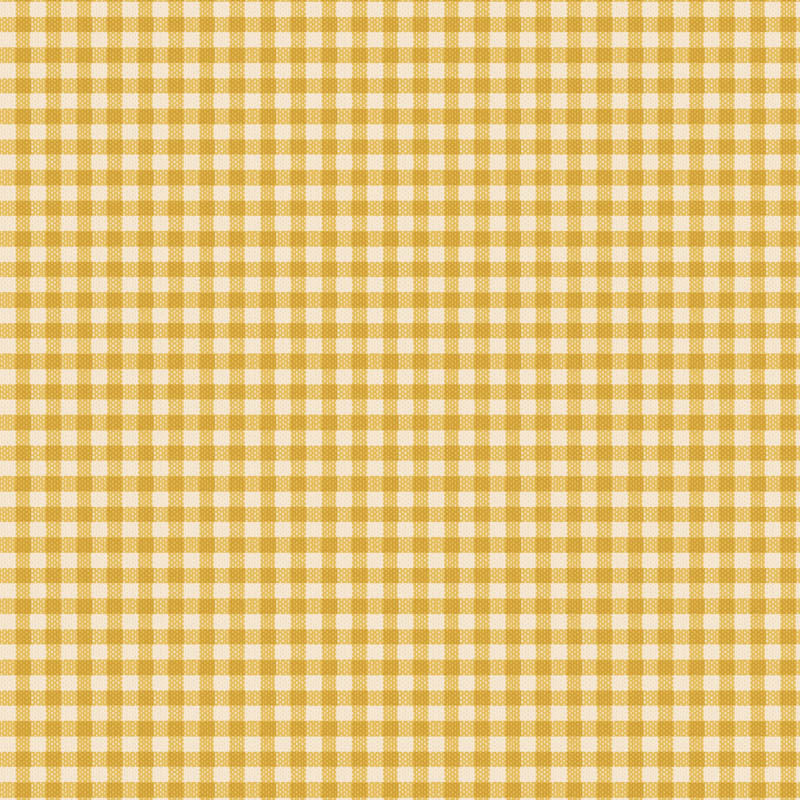 Tilda Creating Memories Gingham Yellow