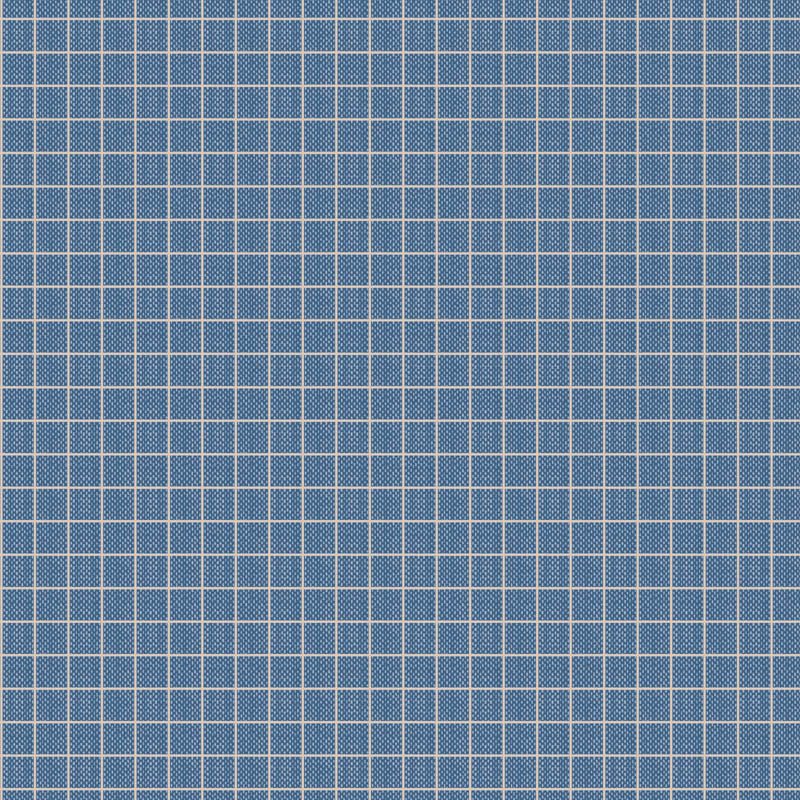 Tilda Creating Memories Plaid Blue
