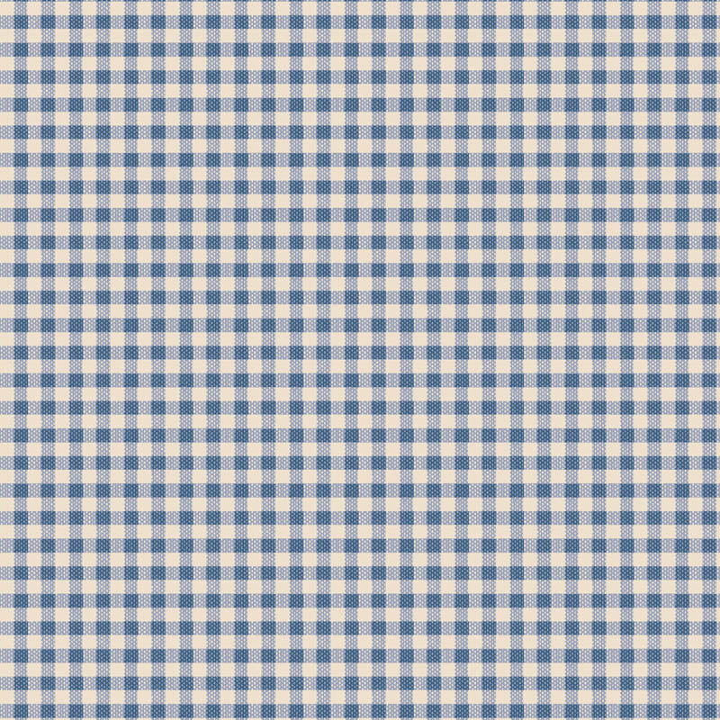 Tilda Creating Memories Gingham Blue