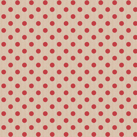 Tilda Creating Memories Polkadot Red