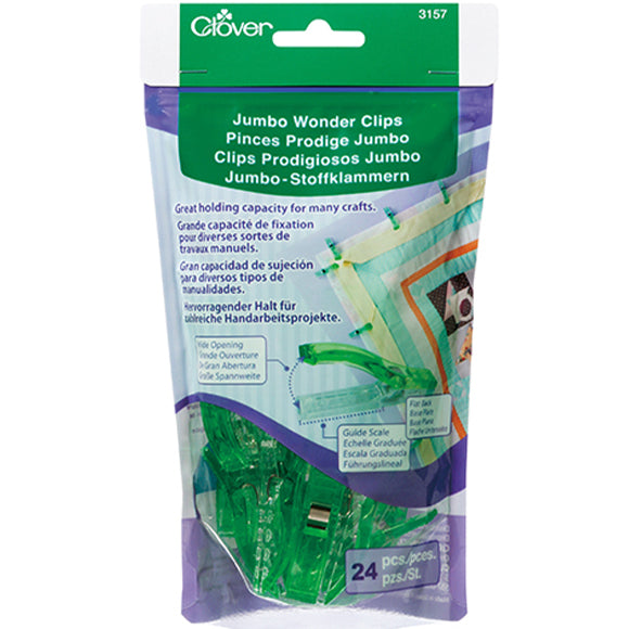 Wonder Clips Jumbo 24ct