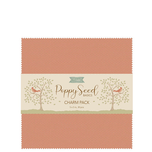 Tilda Poppy Seed Charm Pack 5"