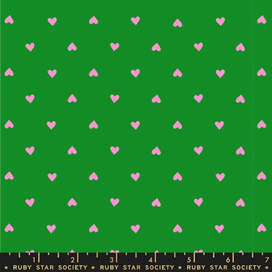 Trinketry Deep Verdant Neon Hearts