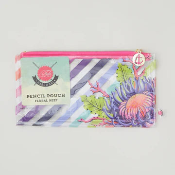 Tula Pink Floral Reef Pencil Pouch