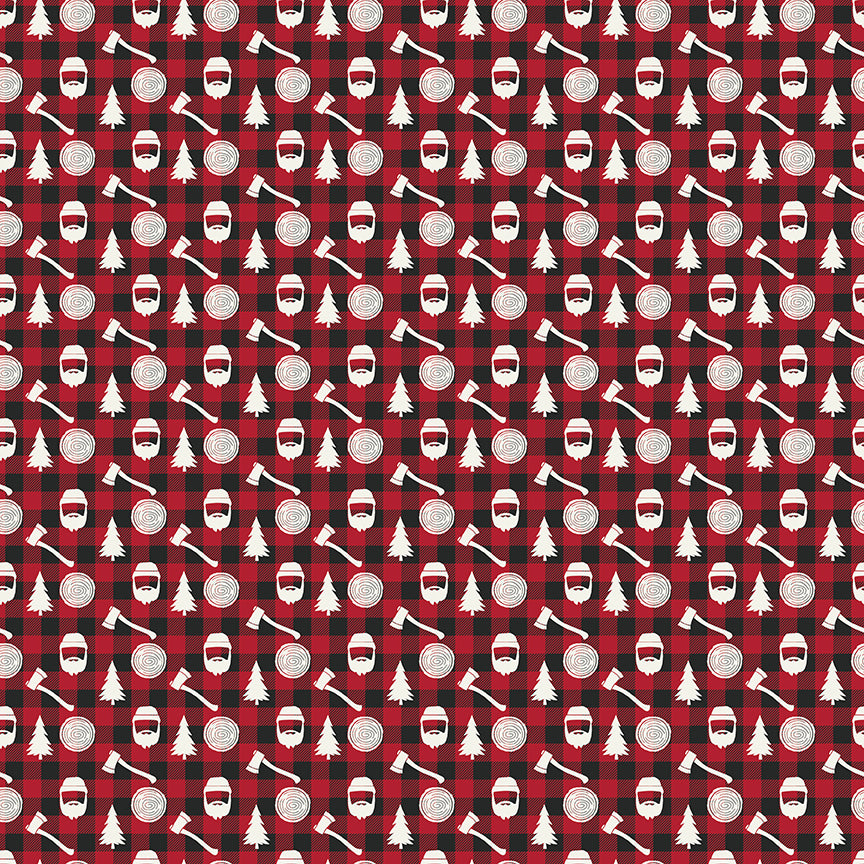 Woodsman Lumberjack Plaid Red