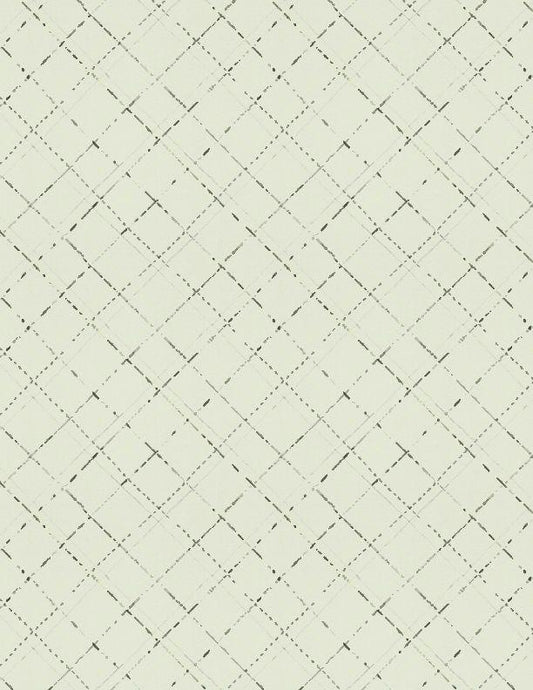 Au Naturel DiagonalPlaid Green