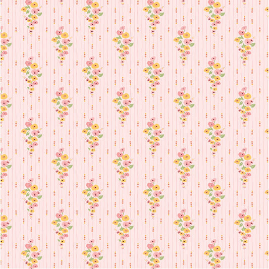 Hollyhock Lane Love/Pink
