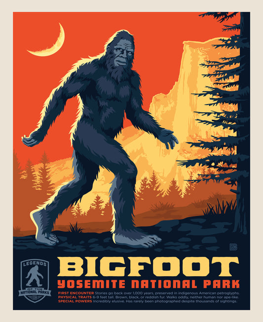 Legends of Bigfoot Panel 36"x43.5"