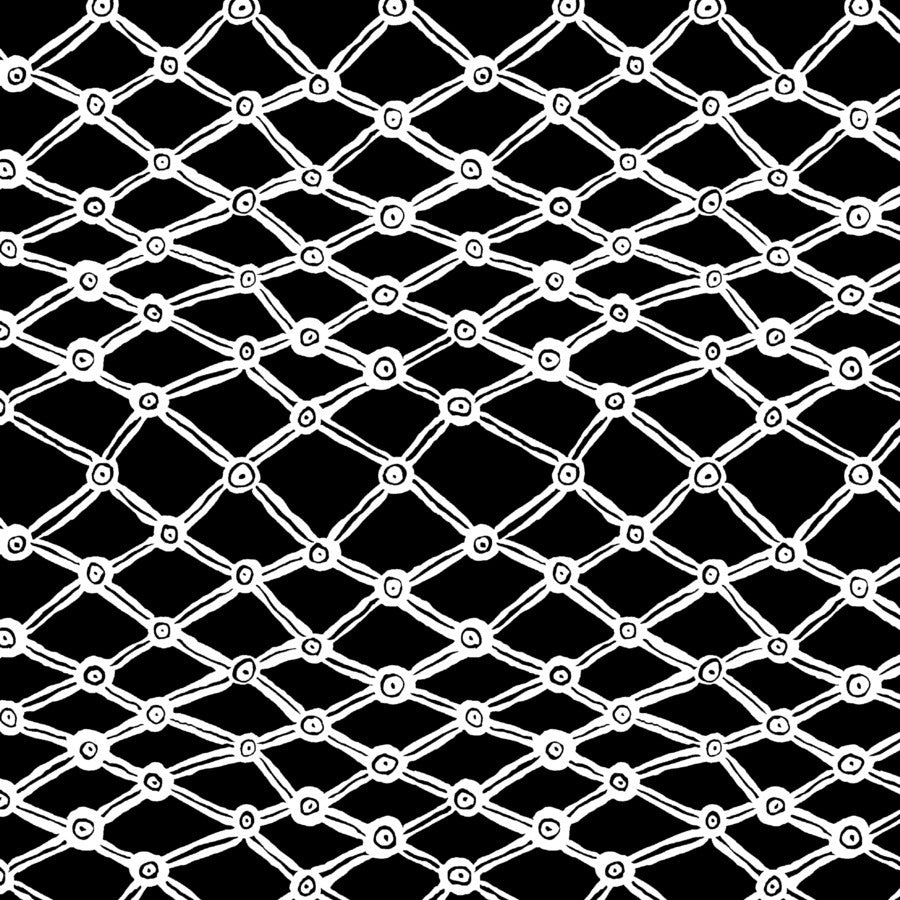 Kaffe Nets Black and White
