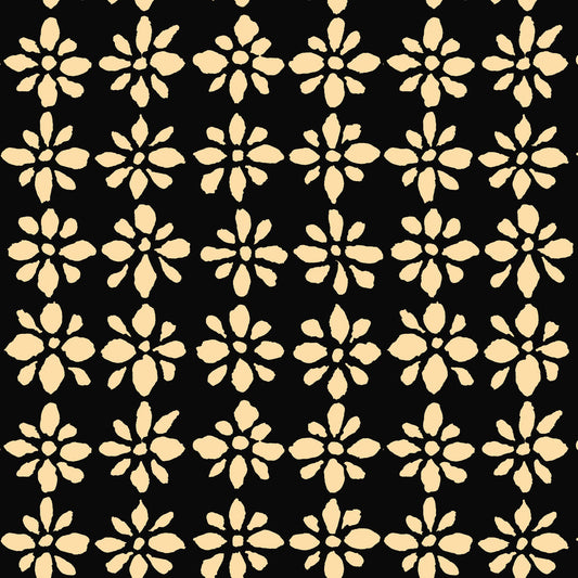 Kaffe Snow Flower Black