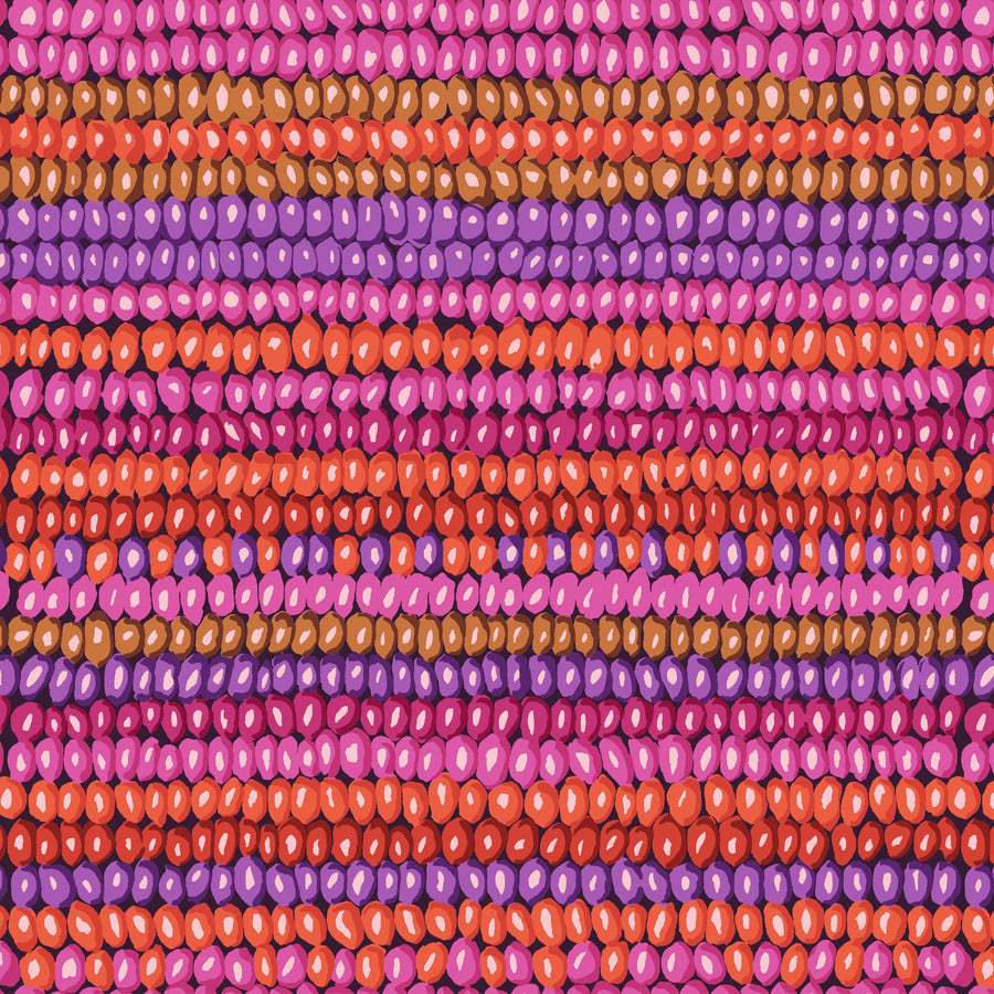 Kaffe Bead Stripe Magenta