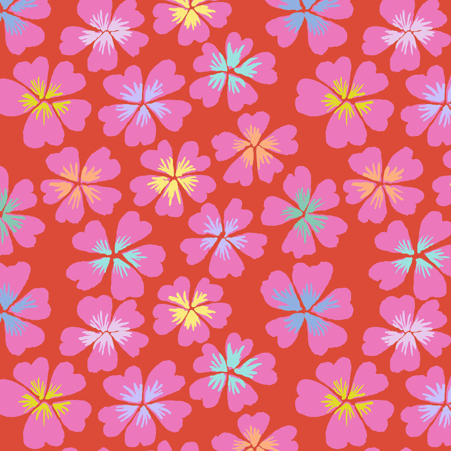 Kaffe Petals Red Feb 2024
