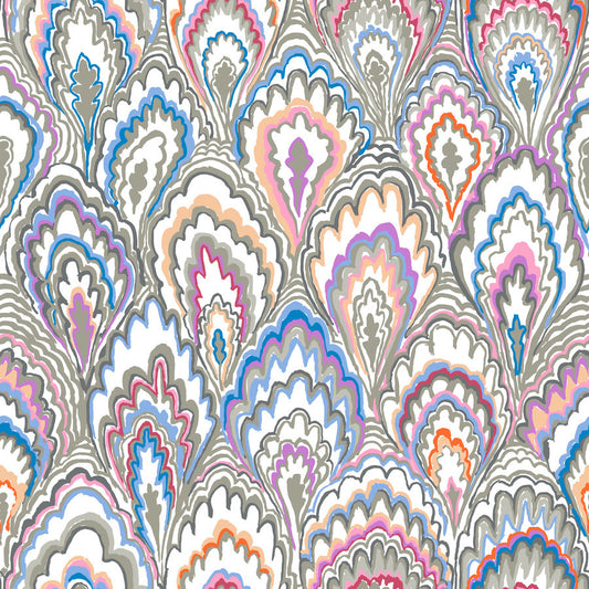Marble Scallops Grey Kaffe
