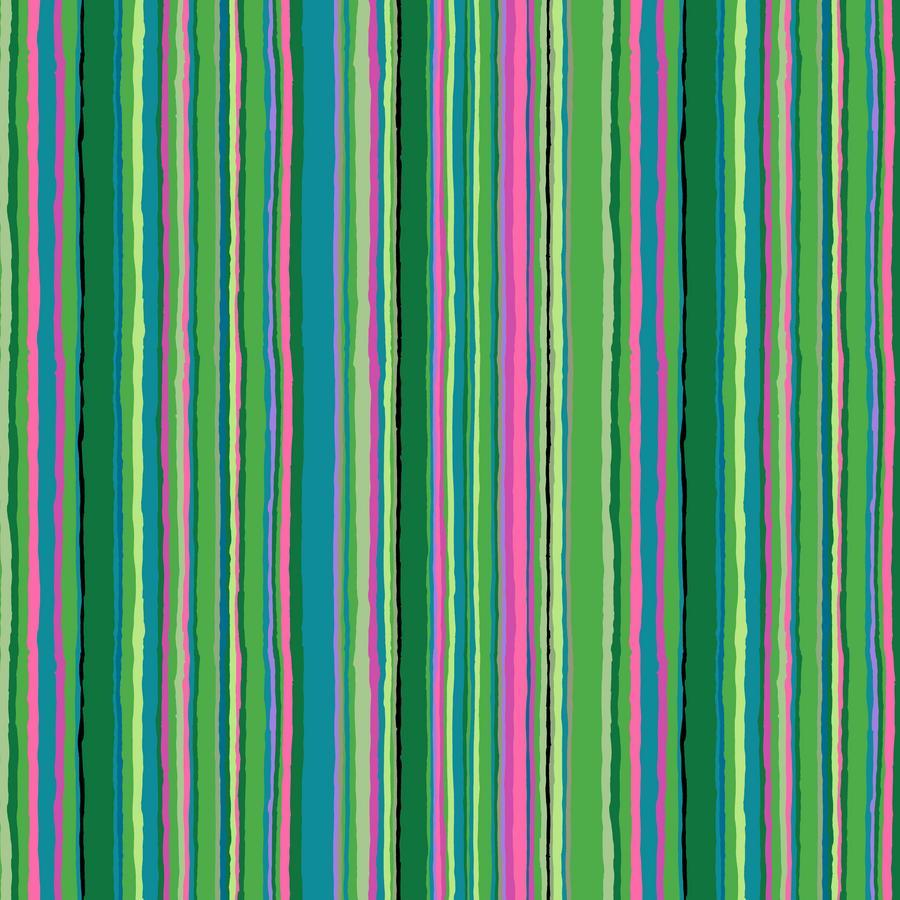 Kaffe Echo Stripe Green