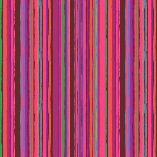 Kaffe Echo Stripe Red