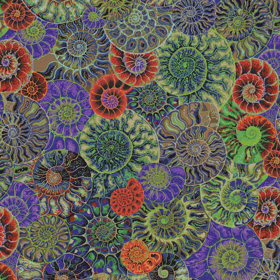 Kaffe Ammonites Dark