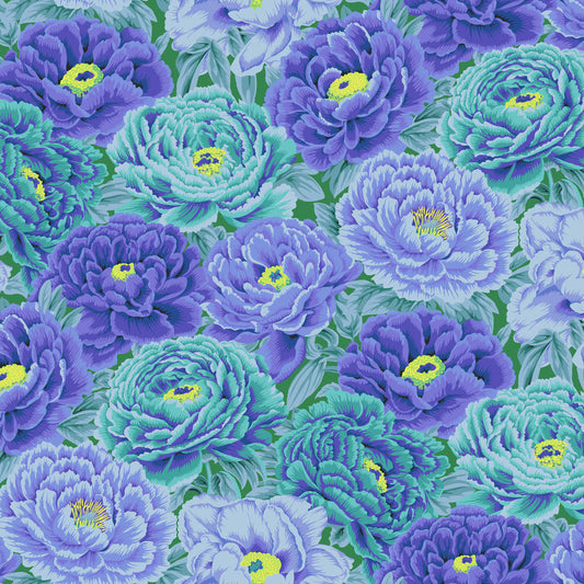 Kaffe Fassett Tibetan Peony Blue