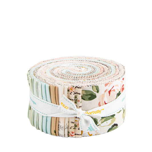 Rose & Violet's Bouquet 2.5" Jelly Roll