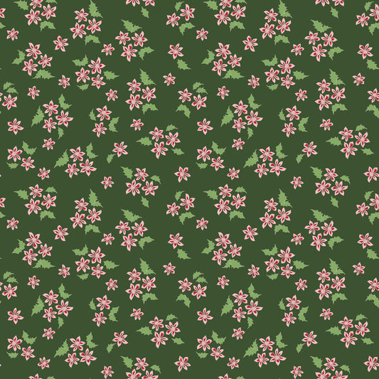 Mistletoe & Holly Floral Forest
