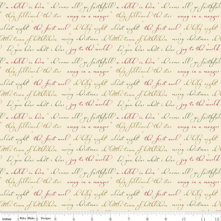Glisten Text Eggnog