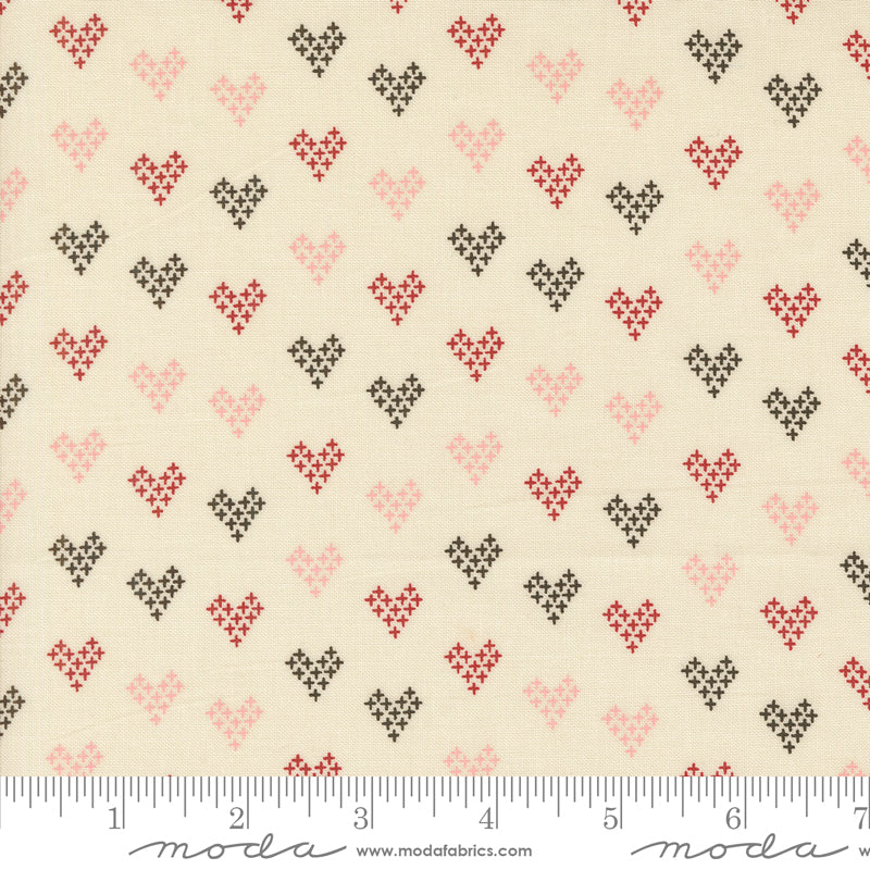Threads Porcelain Multi Hearts