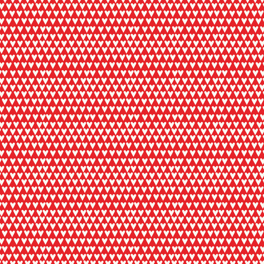 You & Me Hearts Red